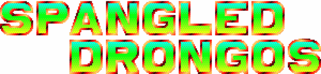 The Spangled Drongos logo